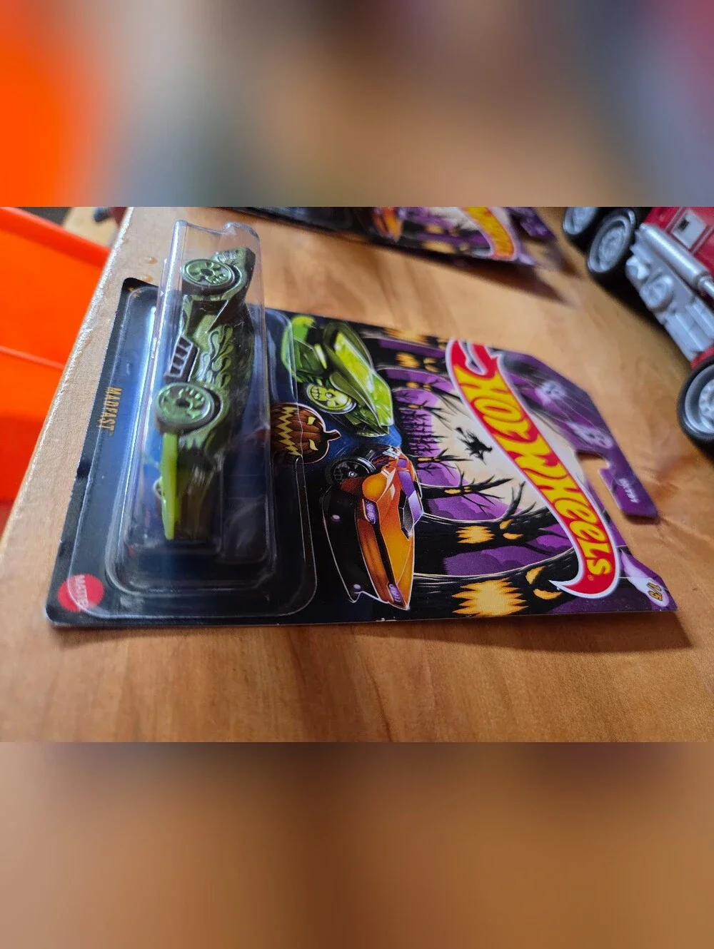 ERROR NEW Hot Wheels 2024 HW Halloween 5/5 Green Street Shaker Car Madfast 1/5 - Picture 9 of 16
